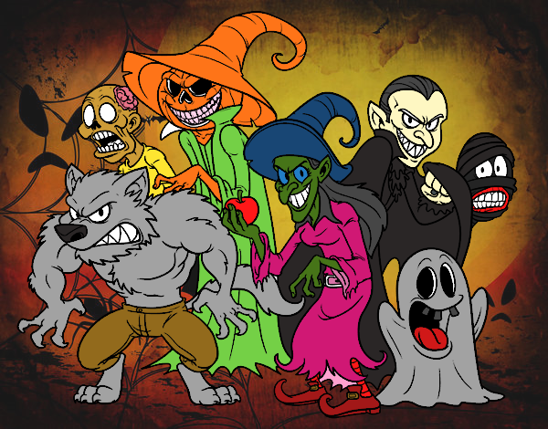 Monstres de Halloween