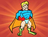 Superheroi musculat