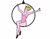 Dona trapezista