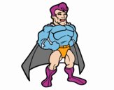 Superheroi musculat