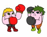 Combat de boxa