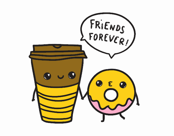 Cafè i donut