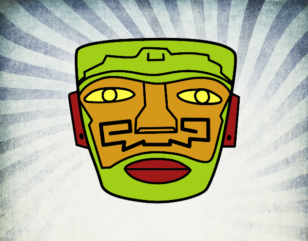 Màscara ancestral asteca