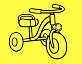 Un tricicle infantil