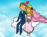 Recent casats a un núvol