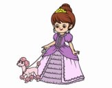 Princesa amb gosset