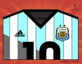 Samarreta del mundial de futbol 2014 de l'Argentina