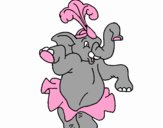 Elefant ballant
